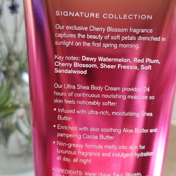 3 Bath & Body Works CHERRY BLOSSOM Body Lotion - Picture 4 of 7